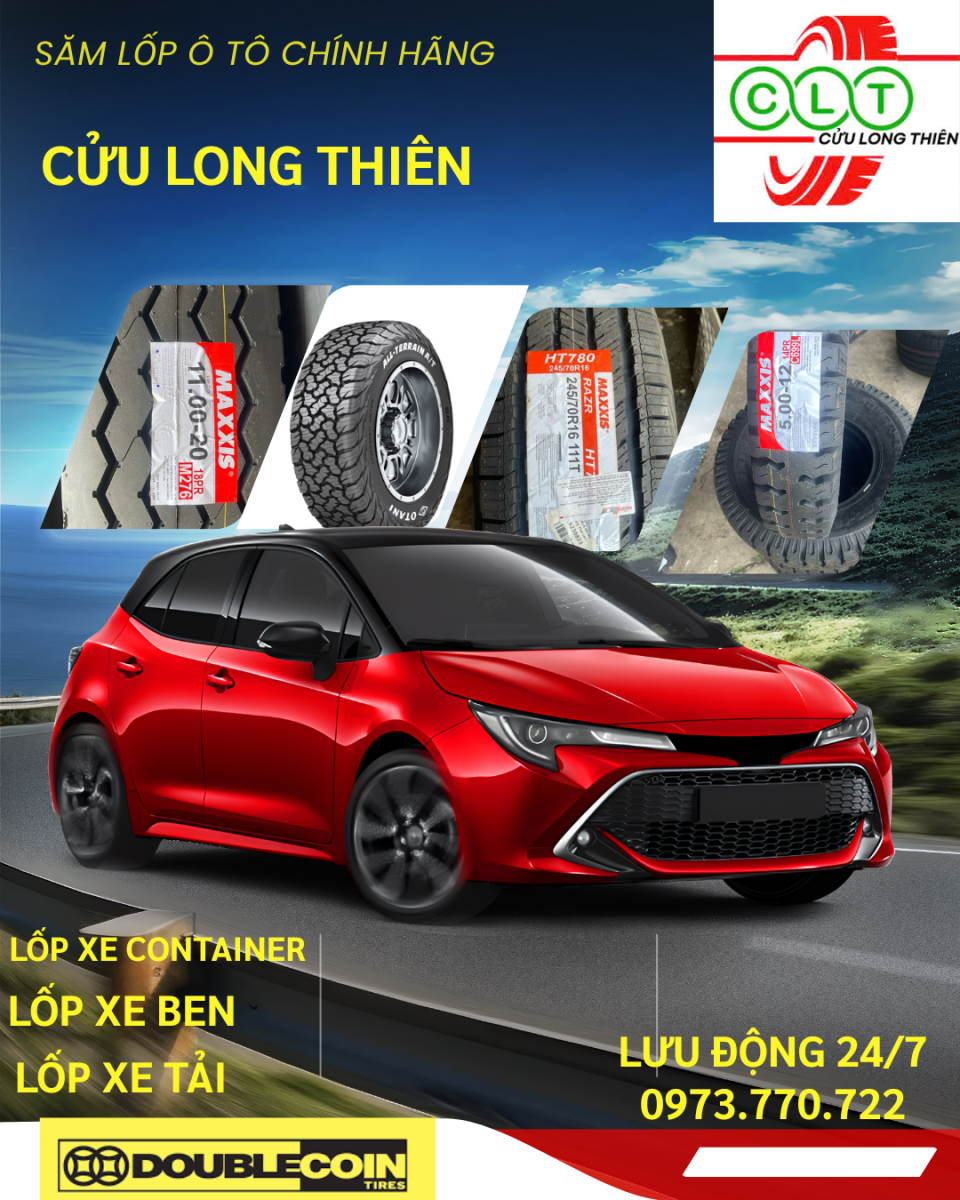 Bảng Giá Lốp Xe Ô Tô Mới Nhất Tại Bình Dương – Khuyến Mãi Hấp Dẫn 2025